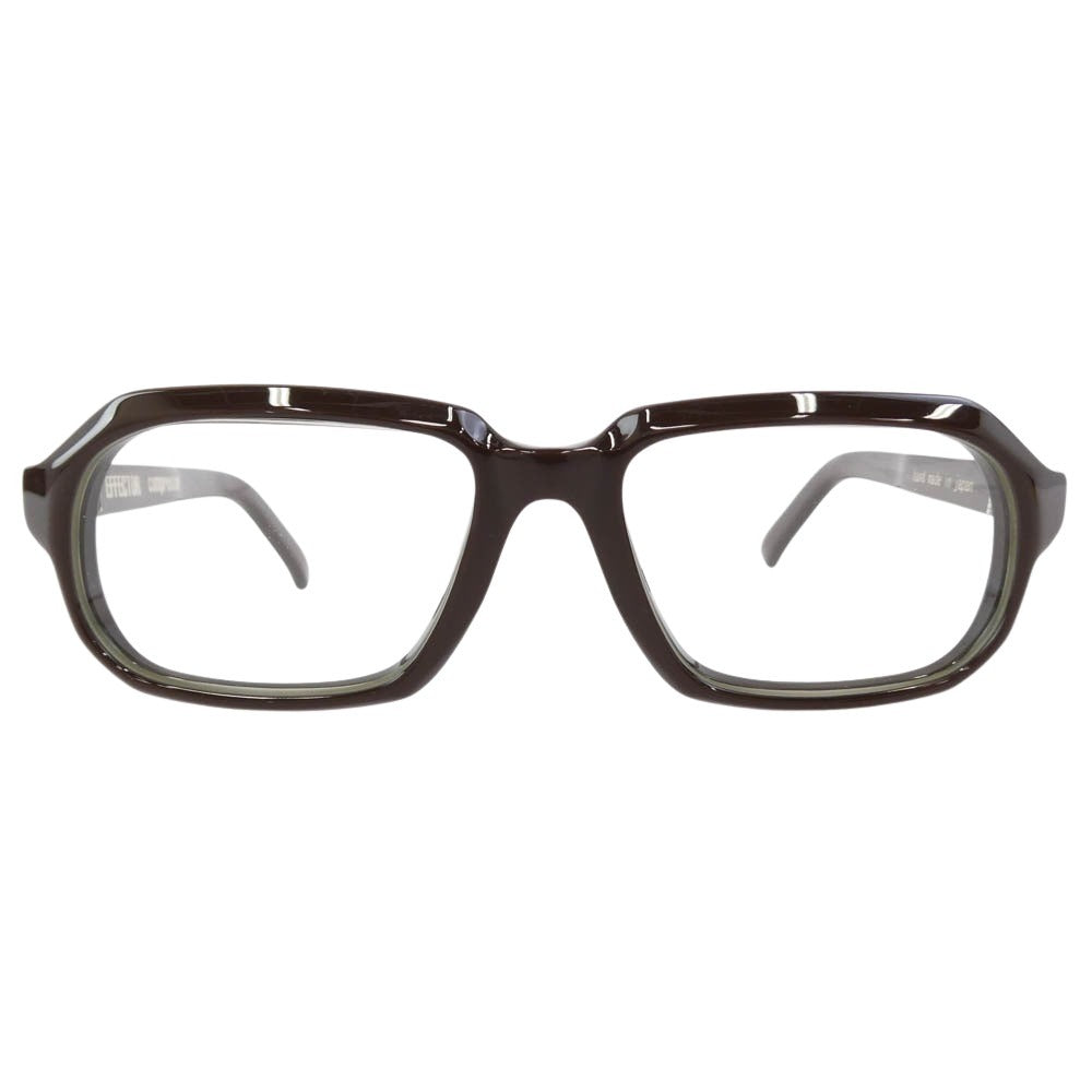 EFFECTOR エフェクター compressor コンプレッサー アイウェア 眼鏡 メガネ フレーム：ブラウン系【中古】