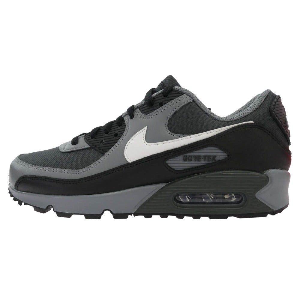 NIKE ナイキ FD5810-002 Air Max 90 GORE-TEX Smoke Grey エアマックス90 ゴアテックス スモークグレー スニーカー グレー系 ブラック系 27cm【新古品】【未使用】【中古】