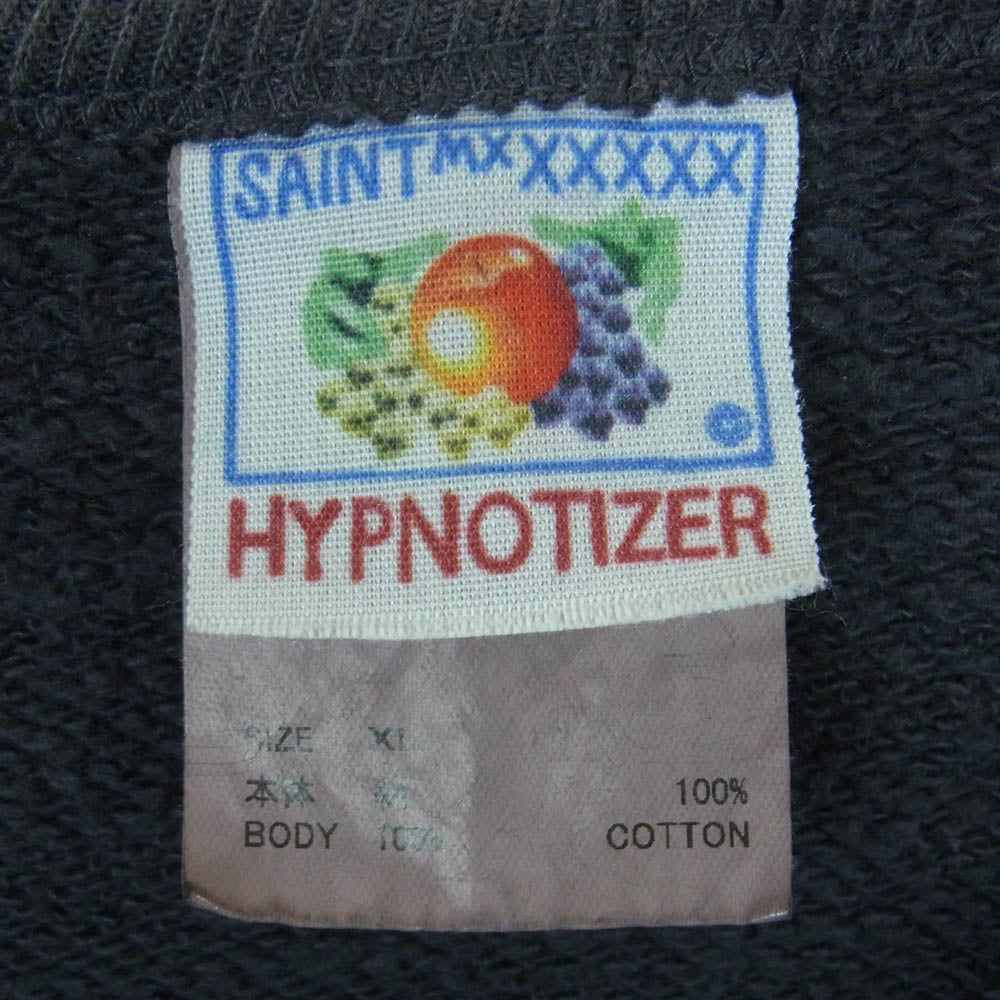 SAINT MICHAEL セントマイケル 24AW SM-YS1-0000-C36 CREW SWEAT NOTHING IMP 河村康輔 コウスケカワムラ スウェット ダークグレー系 XL【中古】