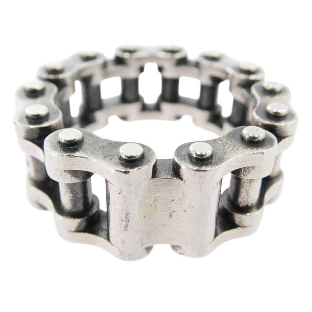 TRAVIS WALKER トラヴィスワーカー 販売証明書付属 Drive chain ドライブ チェーン リング シルバー系 23.5号【中古】