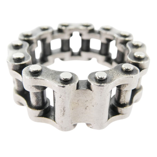 TRAVIS WALKER トラヴィスワーカー 販売証明書付属 Drive chain ドライブ チェーン リング シルバー系 23.5号【中古】