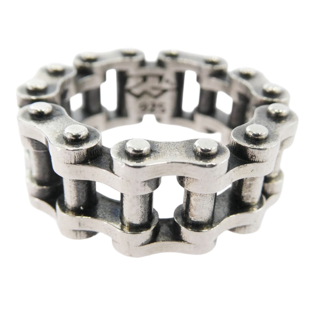 TRAVIS WALKER トラヴィスワーカー 販売証明書付属 Drive chain ドライブ チェーン リング シルバー系 23.5号【中古】