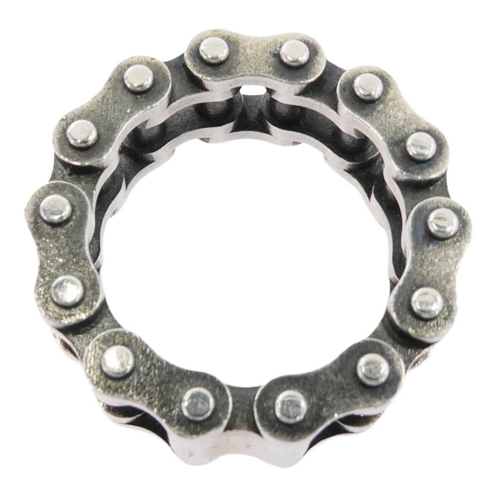TRAVIS WALKER トラヴィスワーカー 販売証明書付属 Drive chain ドライブ チェーン リング シルバー系 23.5号【中古】