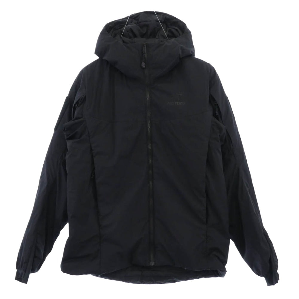 ARC'TERYX アークテリクス LEAF COLD WX HOODY LT JACKET Gen2 リーフ コールド ワックス フーディー エルティー ジャケット ブラック系 S【中古】