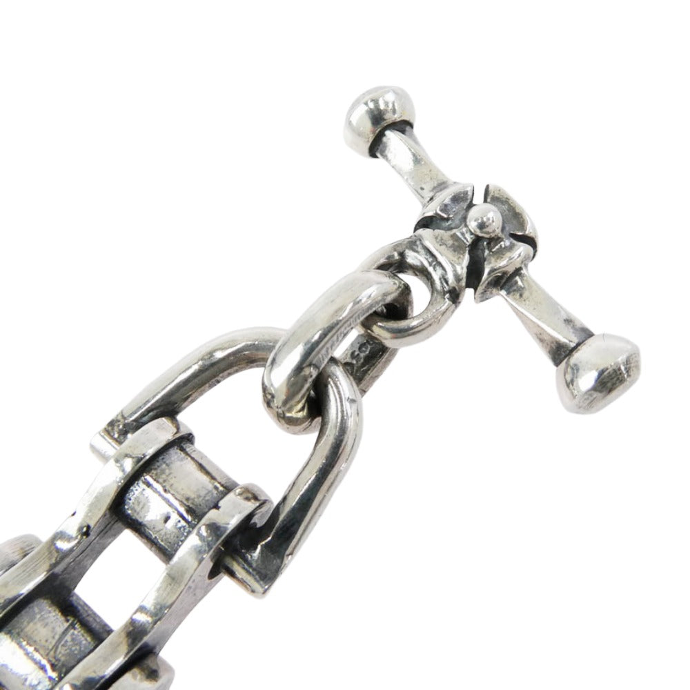 TRAVIS WALKER トラヴィスワーカー 販売証明書付属 Drive chainドライブチェーン ブレスレット シルバー系 ゴールド系【中古】