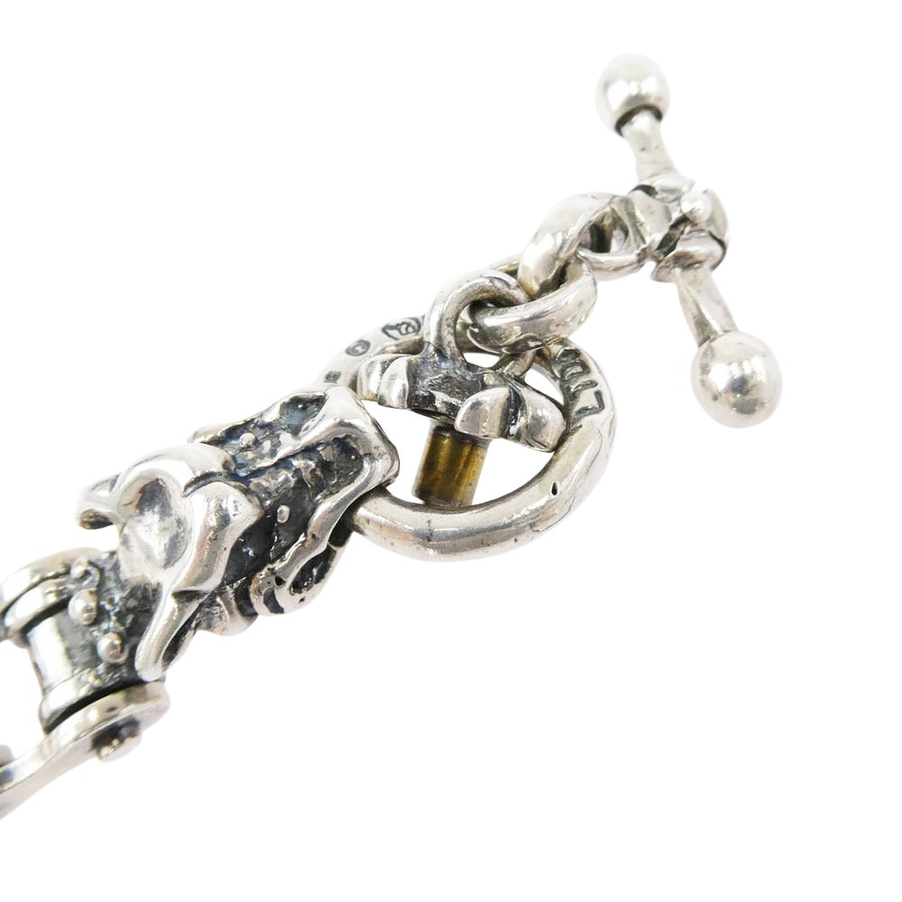 TRAVIS WALKER トラヴィスワーカー 販売証明書付属 Drive wallet chain Tバー付きドライブチェーン ウォレットチェーン シルバー系【中古】