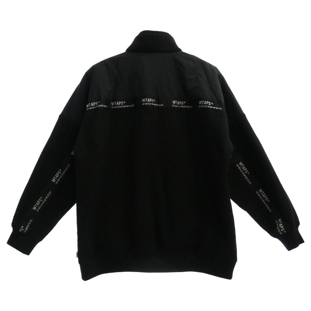 WTAPS ダブルタップス 22SS 222ATDT-JKM02 MERCER JACKET Jacket Poac. Boa ボア フリース ジャケット ブラック系 04【中古】