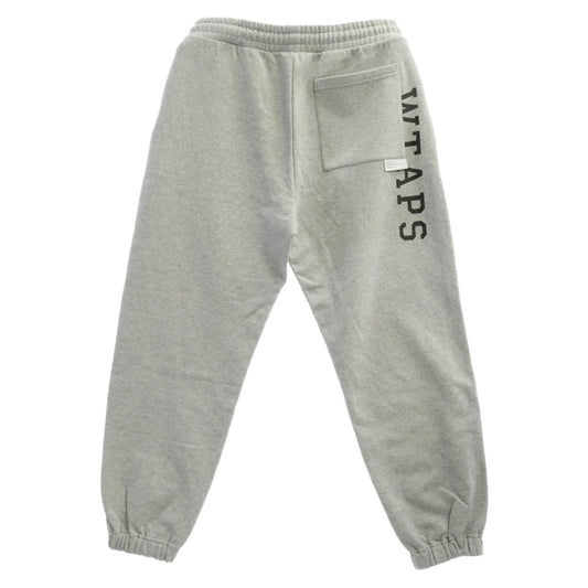 WTAPS ダブルタップス 23SS 231ATDT-CSM04 DESIGN TROUSERS COTTON.COLLEGE トラウザース スウェット パンツ グレー系 M 02【美品】【中古】