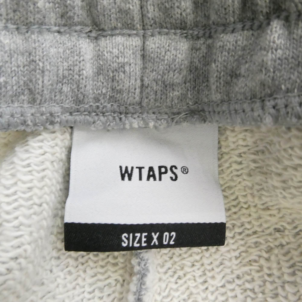 WTAPS ダブルタップス 23SS 231ATDT-CSM04 DESIGN TROUSERS COTTON.COLLEGE トラウザース スウェット パンツ グレー系 M 02【美品】【中古】