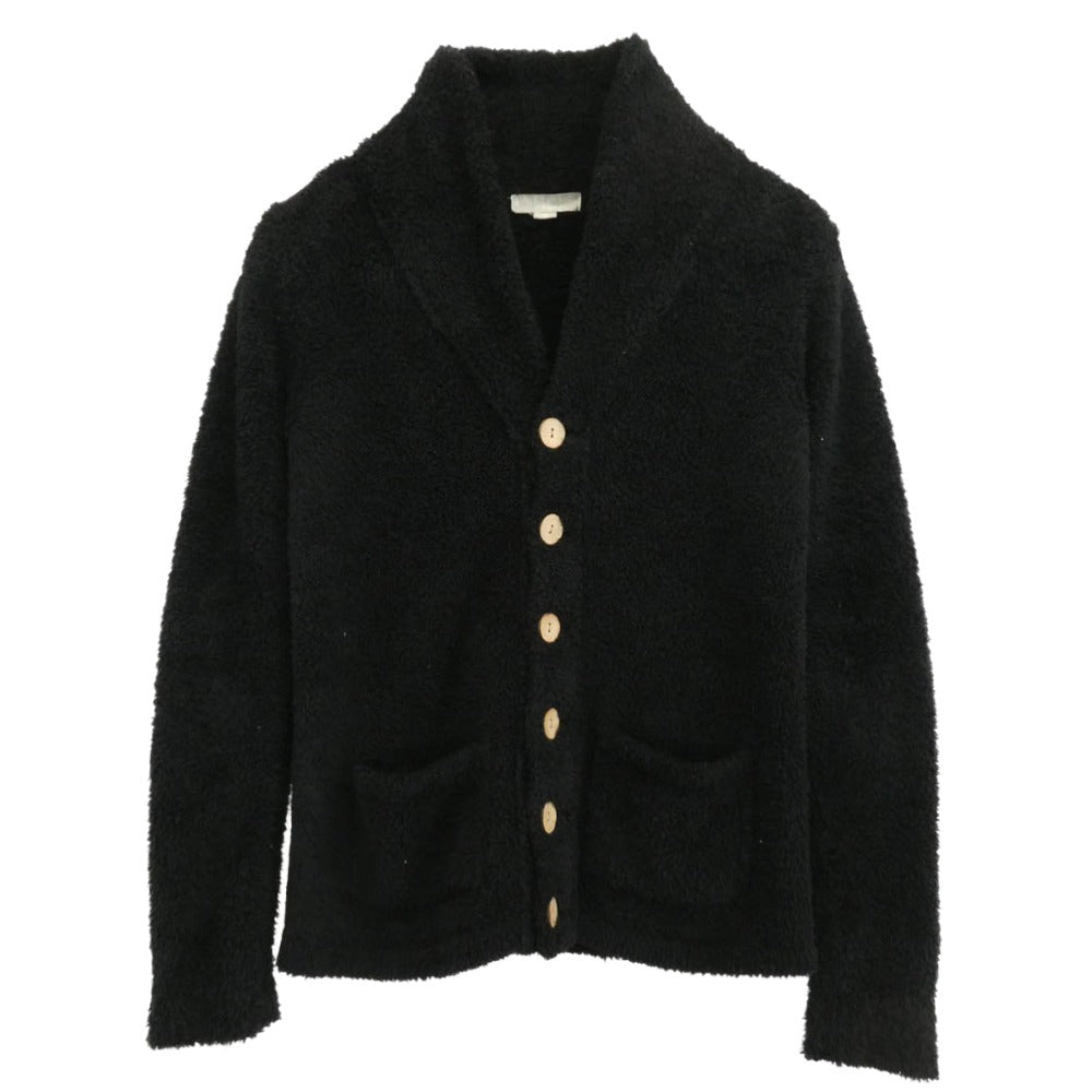 Ron Herman ロンハーマン C454 BAREFOOT DREAMS ベアフットドリームズ bamboo chic knit ショールカラー ニット カーディガン ブラック系 M【中古】