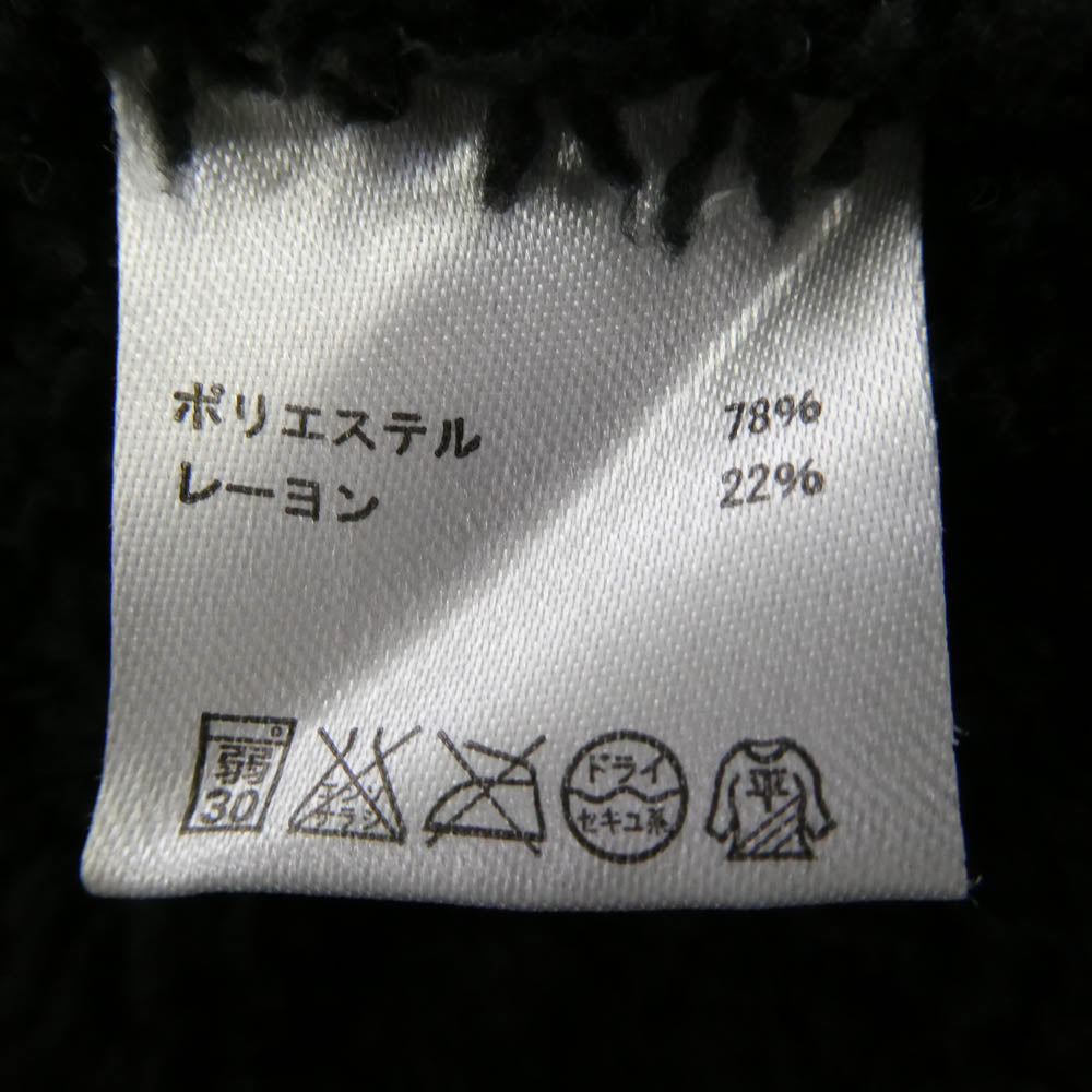 Ron Herman ロンハーマン C454 BAREFOOT DREAMS ベアフットドリームズ bamboo chic knit ショールカラー ニット カーディガン ブラック系 M【中古】