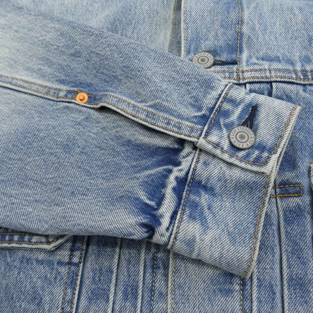 NIKE ナイキ 25SS 002TM0000 Denim Trucker Jacket デニム トラッカー ジャケット Gジャン インディゴブルー系 LEVI'S/S JAPAN/M【極上美品】【中古】