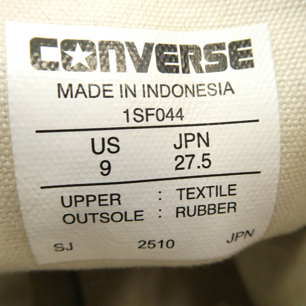 CONVERSE コンバース 25SS 1SF044 ALL STAR LGCY DM HI / AT DENIM JOURNEY PACK オールスター レガシー デニム ジャーニー パック ハイカット スニーカー ブラック系 27.5cm【極上美品】【中古】