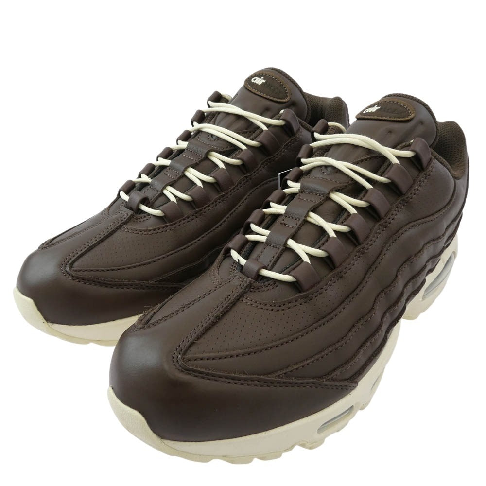 NIKE ナイキ 26SS IM0696 200 Air Max 95 Big Bubble Leather Baroque Brown Black エアマックス 95 ビッグバブル レザー バロックブラウン ブラック スニーカー ブラウン系 28.0cm【美品】【中古】