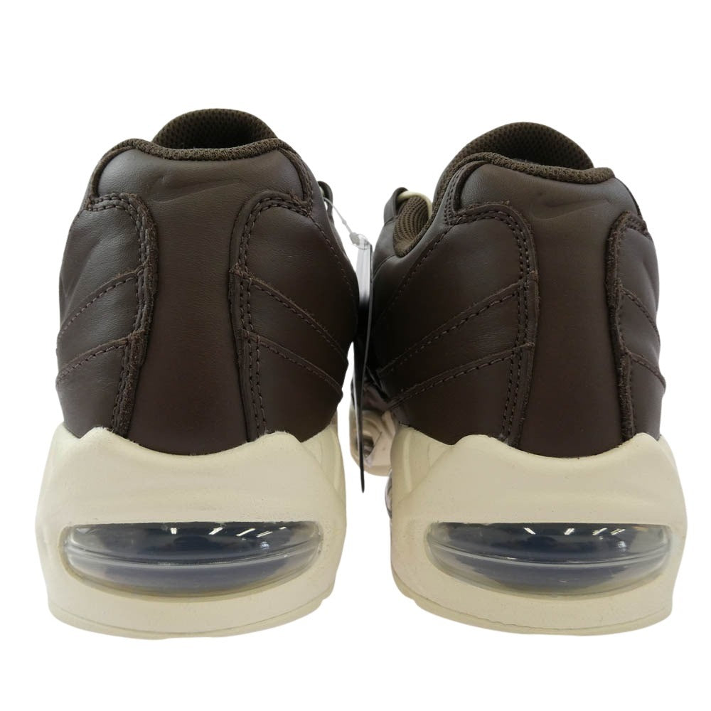 NIKE ナイキ 26SS IM0696 200 Air Max 95 Big Bubble Leather Baroque Brown Black エアマックス 95 ビッグバブル レザー バロックブラウン ブラック スニーカー ブラウン系 28.0cm【美品】【中古】