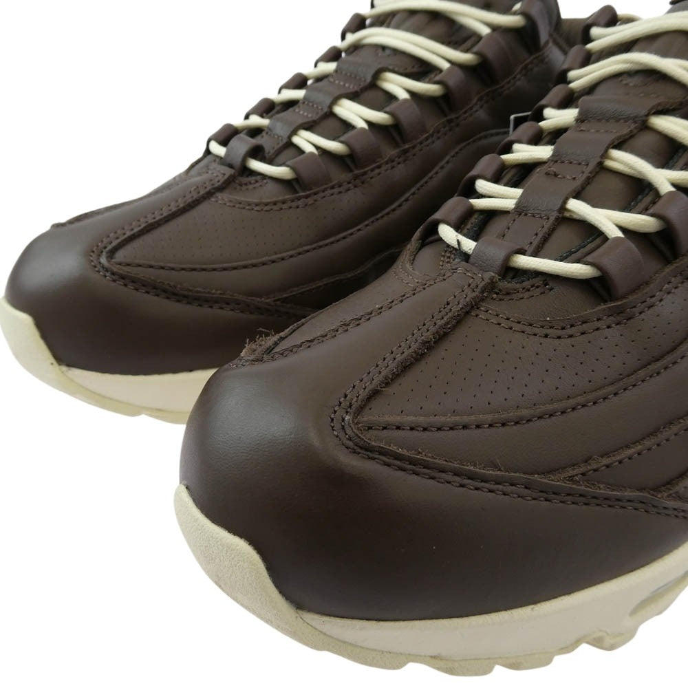 NIKE ナイキ 26SS IM0696 200 Air Max 95 Big Bubble Leather Baroque Brown Black エアマックス 95 ビッグバブル レザー バロックブラウン ブラック スニーカー ブラウン系 28.0cm【美品】【中古】