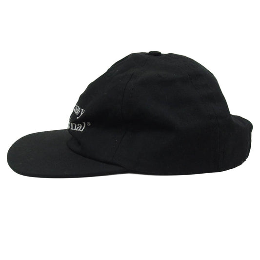 The Ennoy Professional ザ エンノイ プロフェッショナル USA製 Cotton Cap 6パネル コットンキャップ ベースボールキャップ ブラック系【中古】
