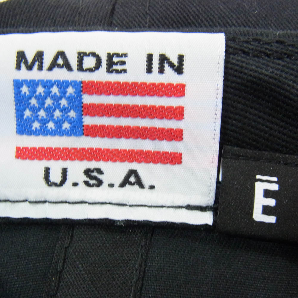 The Ennoy Professional ザ エンノイ プロフェッショナル USA製 Cotton Cap 6パネル コットンキャップ ベースボールキャップ ブラック系【中古】
