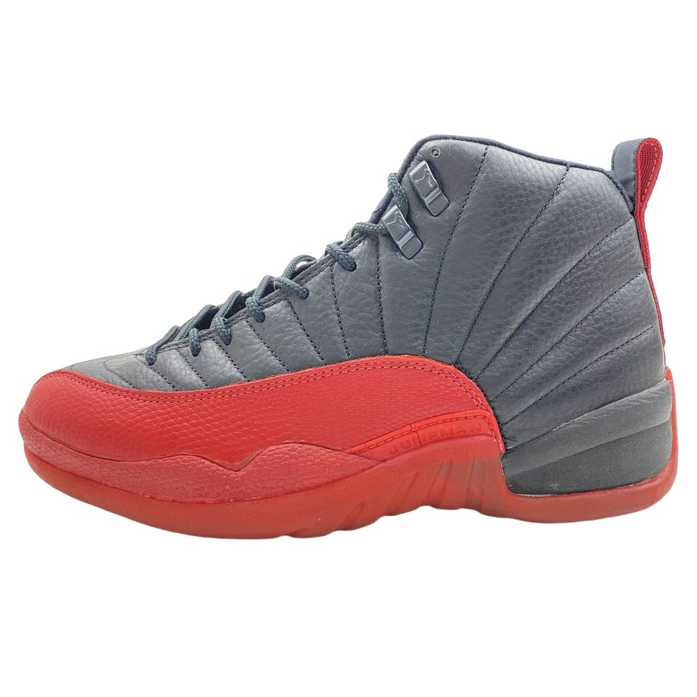 NIKE ナイキ 130690-061 【観賞用】 90s 97年製 Nike Air Jordan 12 OG Flu Game エアジョーダン12 OG フル ゲーム ハイカットスニーカー ブラック系 ホワイト系 27.5cm【中古】