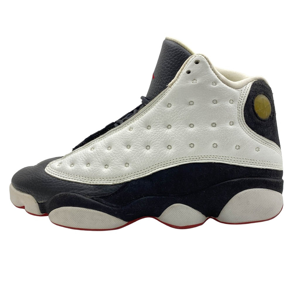 NIKE ナイキ 136002-132 【観賞用】90s 97年製 オリジナル Air Jordan 13 OG He Got Game エアジョーダン13 ヒーガットゲーム ハイカットスニーカー ブラック系 ホワイト系 28cm【中古】