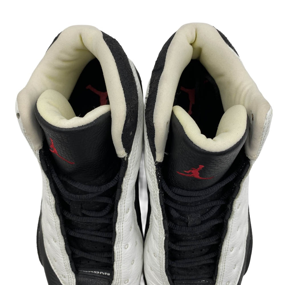 NIKE ナイキ 136002-132 【観賞用】90s 97年製 オリジナル Air Jordan 13 OG He Got Game エアジョーダン13 ヒーガットゲーム ハイカットスニーカー ブラック系 ホワイト系 28cm【中古】