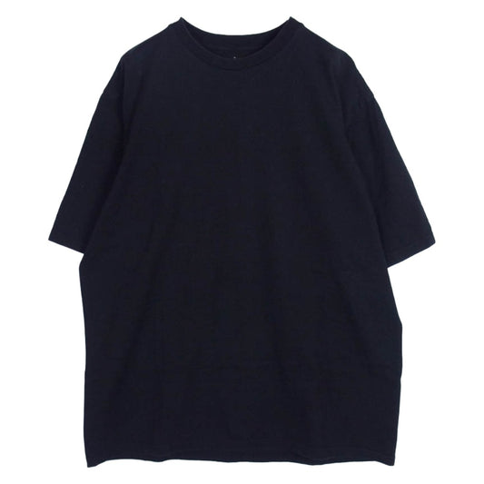 GRAPHPAPER グラフペーパー コットン クルーネック 半袖 Tシャツ ブラック ブラック系 4【中古】