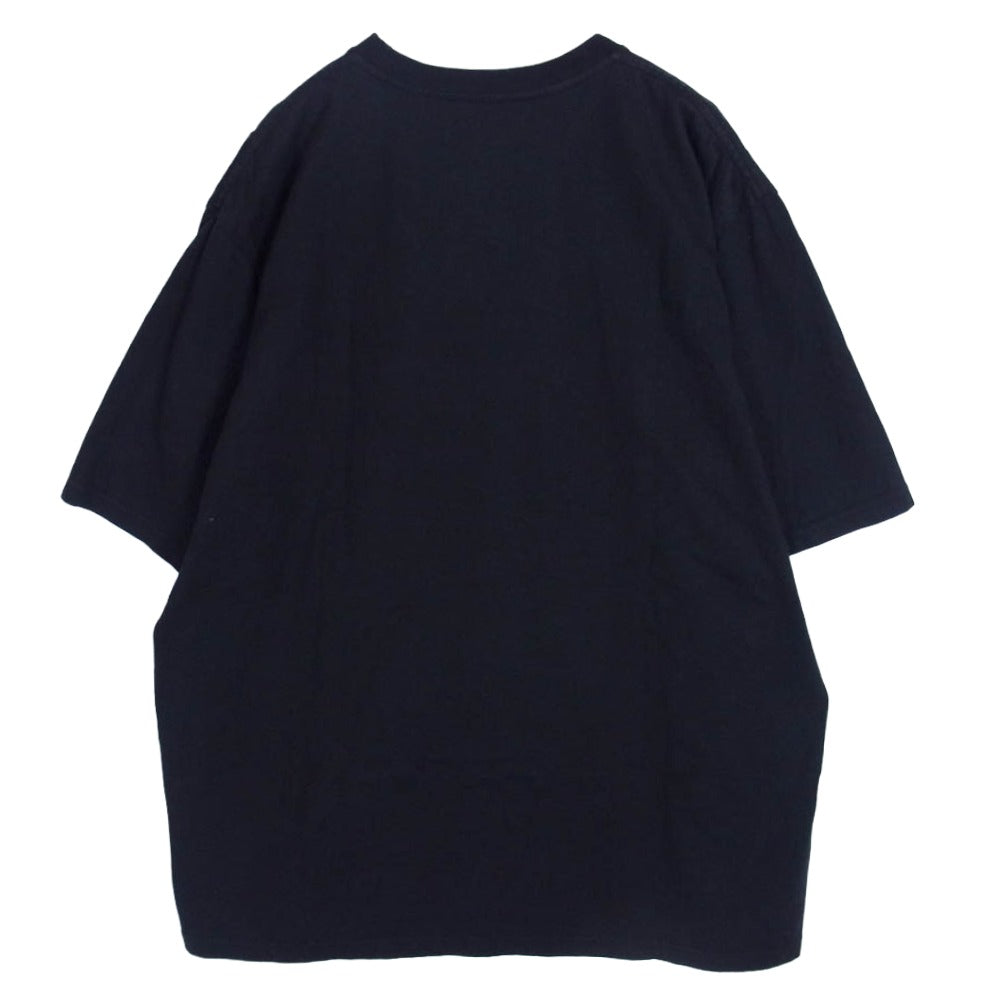 GRAPHPAPER グラフペーパー コットン クルーネック 半袖 Tシャツ ブラック ブラック系 4【中古】