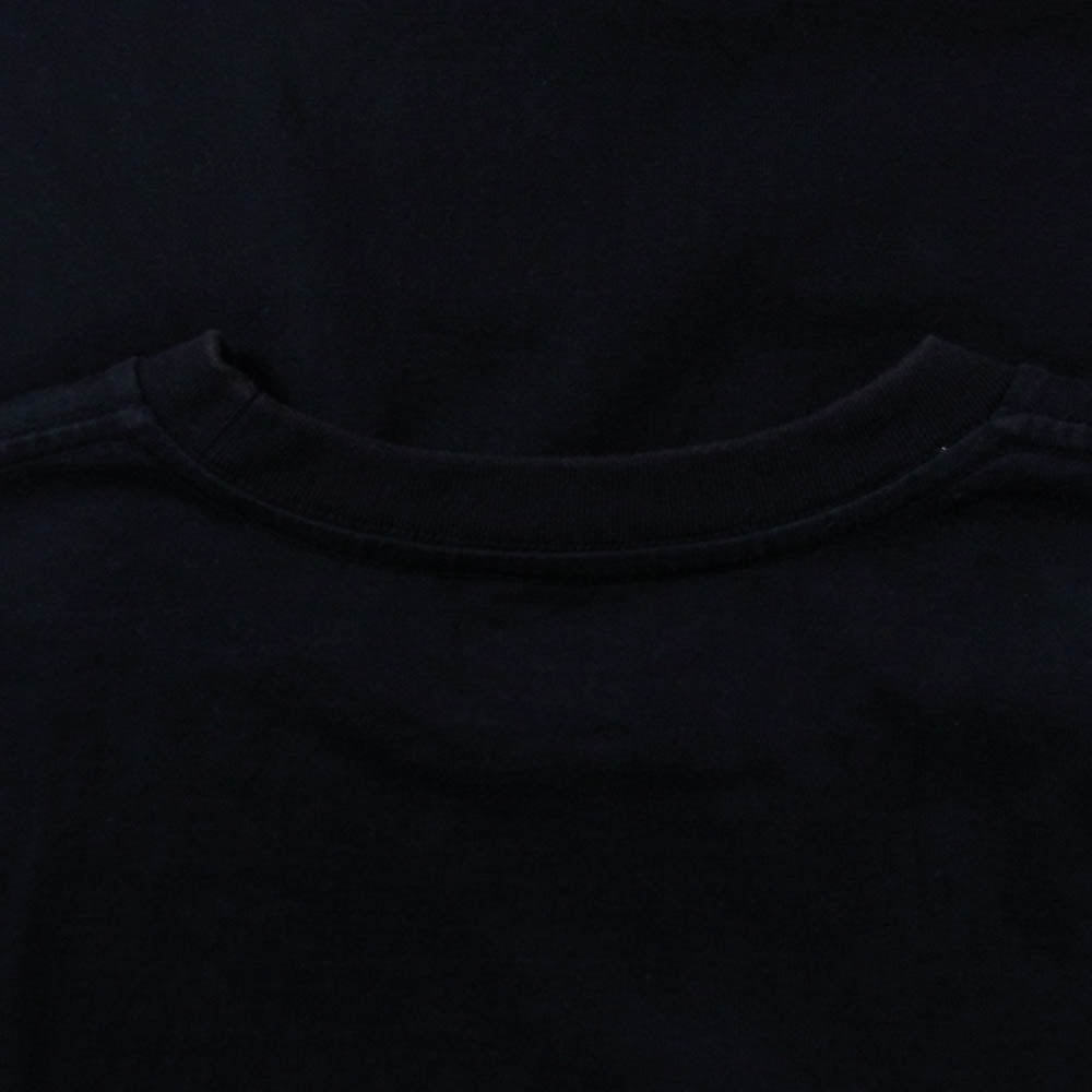 GRAPHPAPER グラフペーパー コットン クルーネック 半袖 Tシャツ ブラック ブラック系 4【中古】
