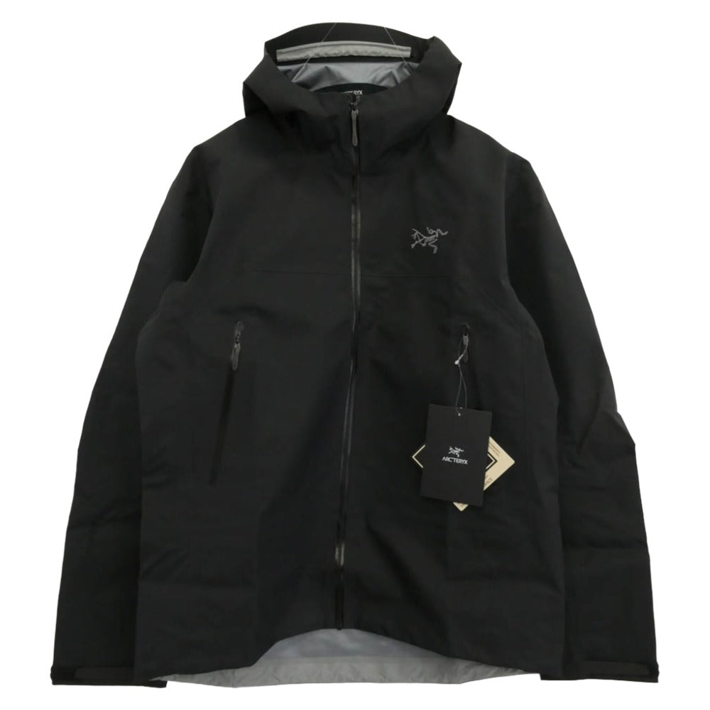 ARC'TERYX アークテリクス X00001051302 BIRD AID付き Beta Jacket ベータジャケット GORE-TEX ゴアテックス ナイロンジャケット ブラック系 L【新古品】【未使用】【中古】