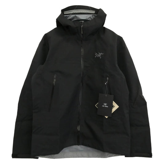 ARC'TERYX アークテリクス X00001051302 BIRD AID付き Beta Jacket ベータジャケット GORE-TEX ゴアテックス ナイロンジャケット ブラック系 L【新古品】【未使用】【中古】