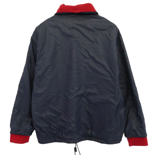 MONCLER モンクレール HUSKY ハスキー 青タグ 90s リバーシブル ジャケット ブルゾン フリース ネイビー系 レッド系 M【中古】
