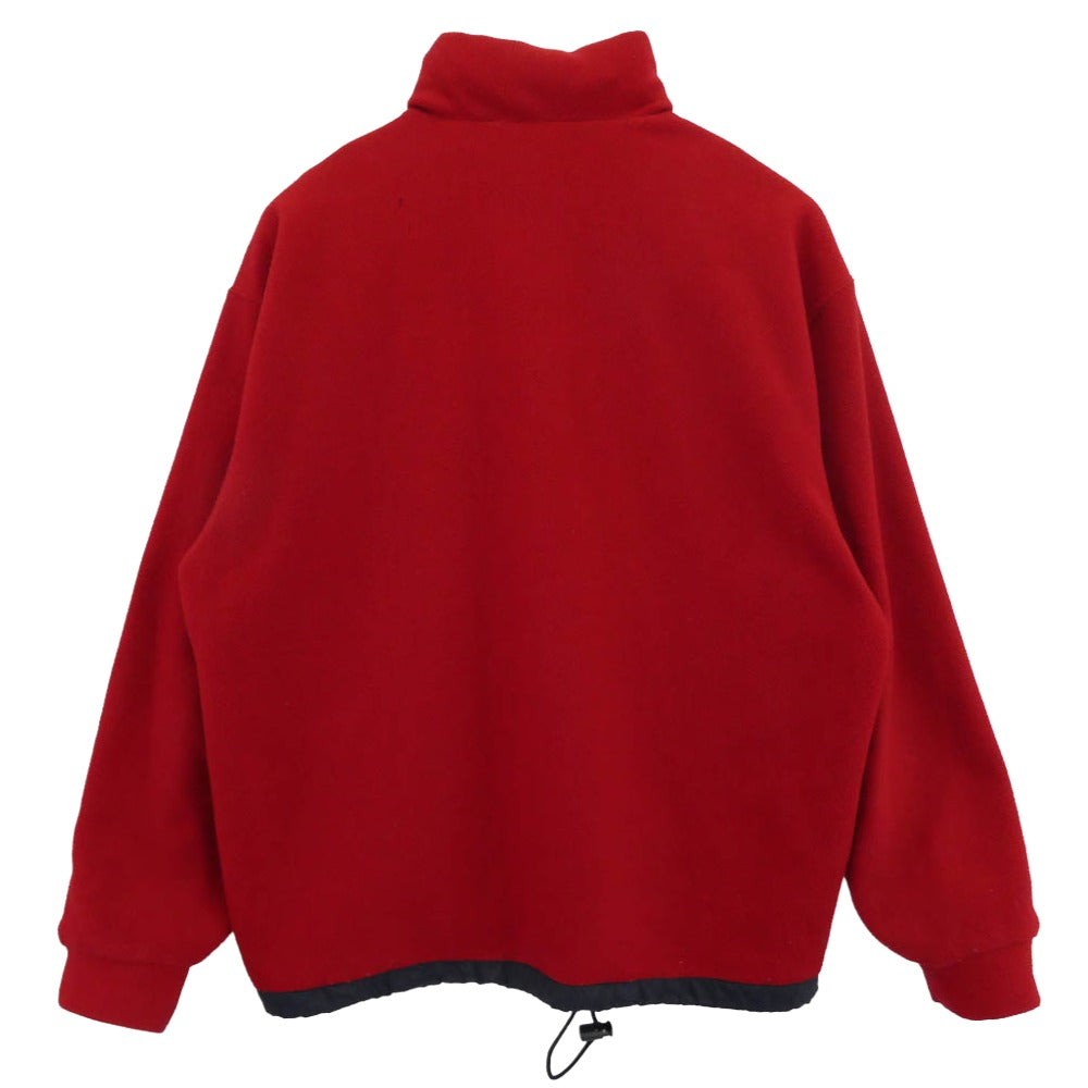 MONCLER モンクレール HUSKY ハスキー 青タグ 90s リバーシブル ジャケット ブルゾン フリース ネイビー系 レッド系 M【中古】