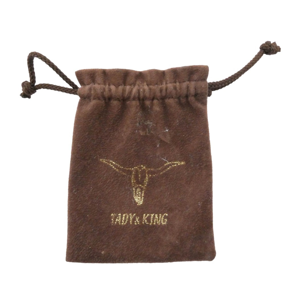 TADY&KING タディアンドキング イーグルフック レギュラーホイール GPウルフ 50cm チェーン ネックレス シルバー系【中古】