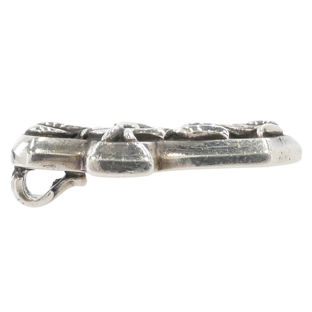 CHROME HEARTS クロムハーツ（原本無） VULCAN CROSS SML バルカン クロス スモール ペンダントトップ シルバー系【中古】