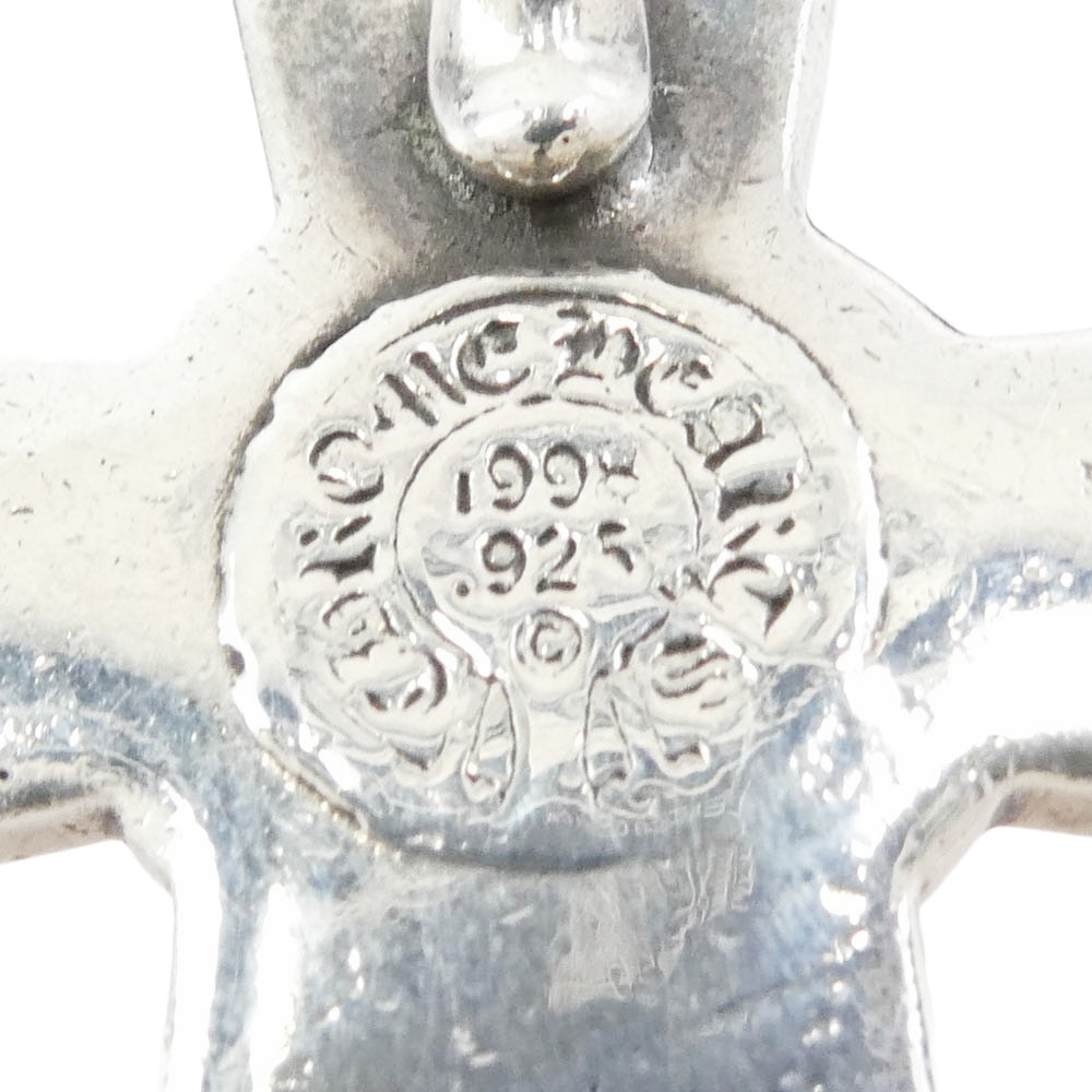 CHROME HEARTS クロムハーツ（原本無） VULCAN CROSS SML バルカン クロス スモール ペンダントトップ シルバー系【中古】