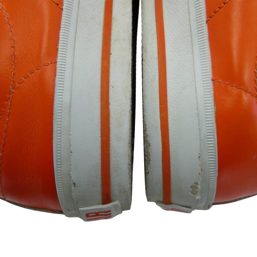 CONVERSE コンバース 日本製 ONE STAR J ORANGE ワンスター レザー ローカット スニーカー オレンジ系 US8【中古】