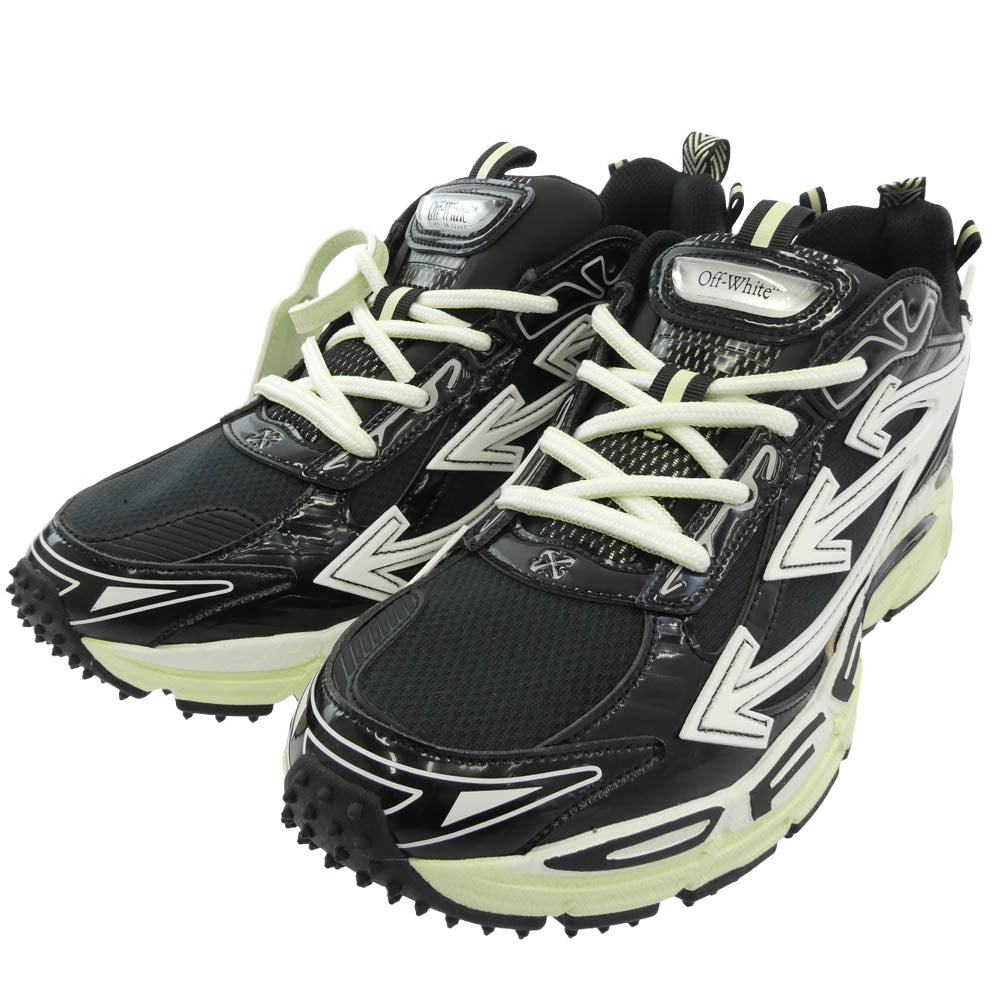 OFF-WHITE オフホワイト OMIA295S25FAB0021014 Be Right Back ローカット スニーカー ブラック系 マルチカラー系 41【新古品】【未使用】【中古】