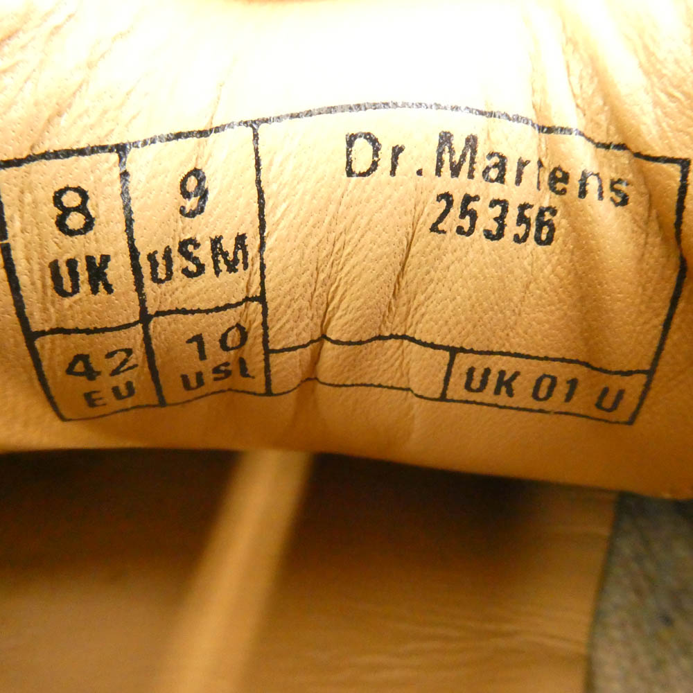 COMME des GARCONS HOMME DEUX コムデギャルソンオムドゥ 25356 英国製 ウィングチップ メダリオン レザー シューズ ホワイト系 US9【中古】