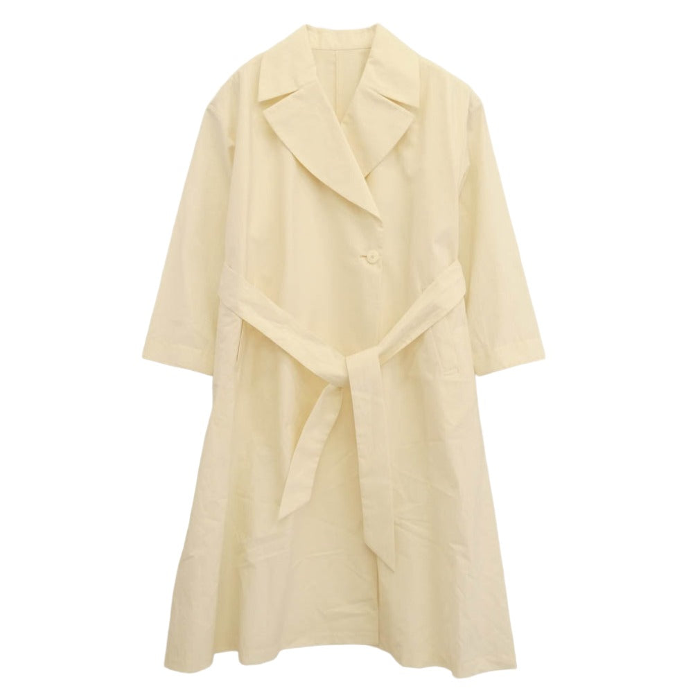 ROPE' ロペ 25SS GGO-25010-A コットンポプリンスプリングコート オフホワイト系 36【中古】