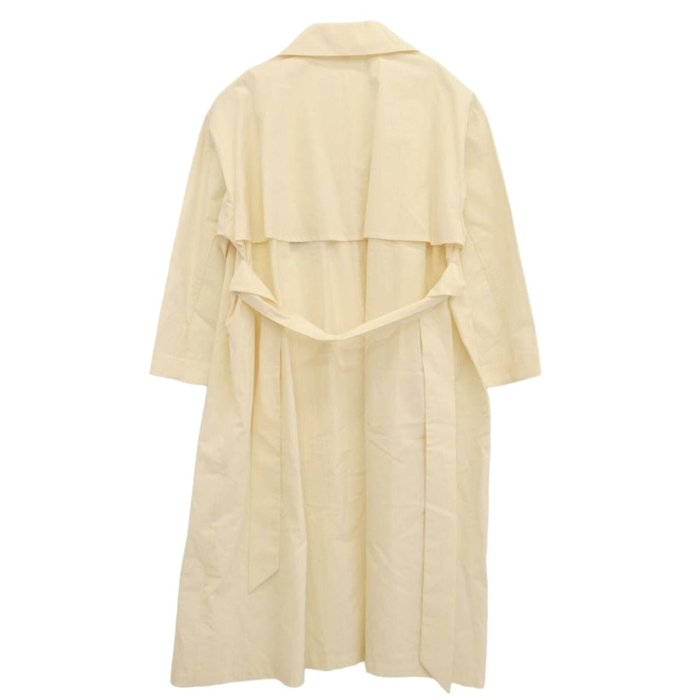 ROPE' ロペ 25SS GGO-25010-A コットンポプリンスプリングコート オフホワイト系 36【中古】