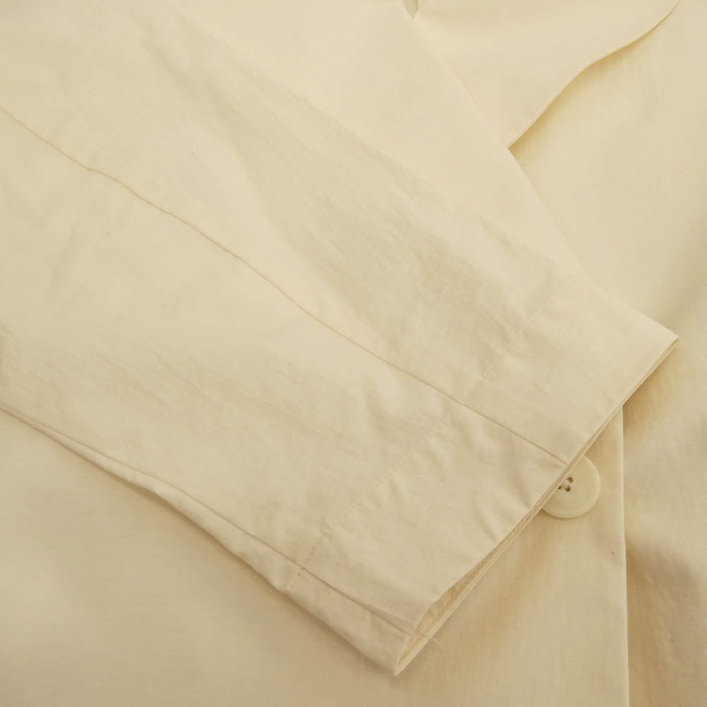 ROPE' ロペ 25SS GGO-25010-A コットンポプリンスプリングコート オフホワイト系 36【中古】