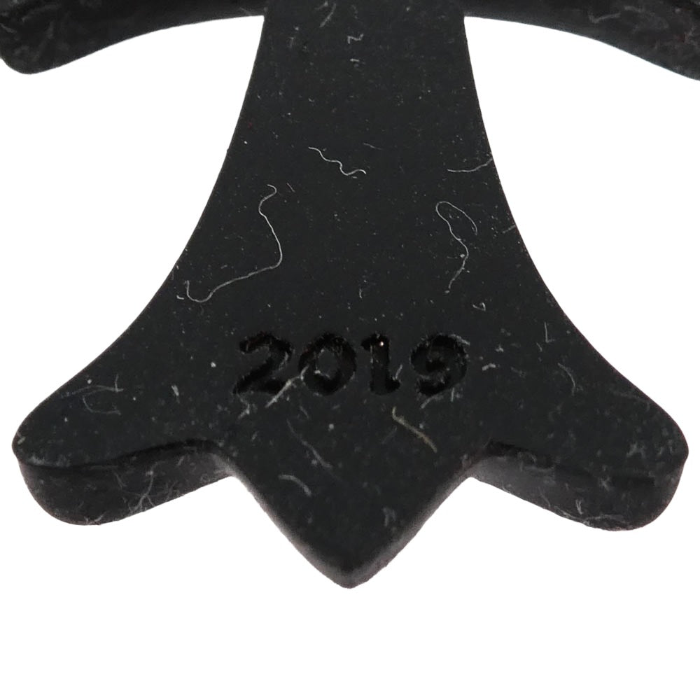 CHROME HEARTS クロムハーツ（原本無） RUBBER CH CRS SML ラバー スモール CH クロス シリコン ネックレス ブラック ブラック系【中古】