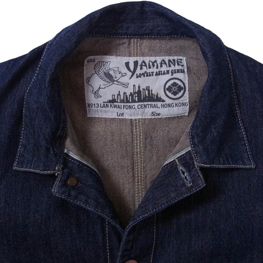 EVISU エヴィス YAMANE ヤマネ インディゴブルー系 40【中古】