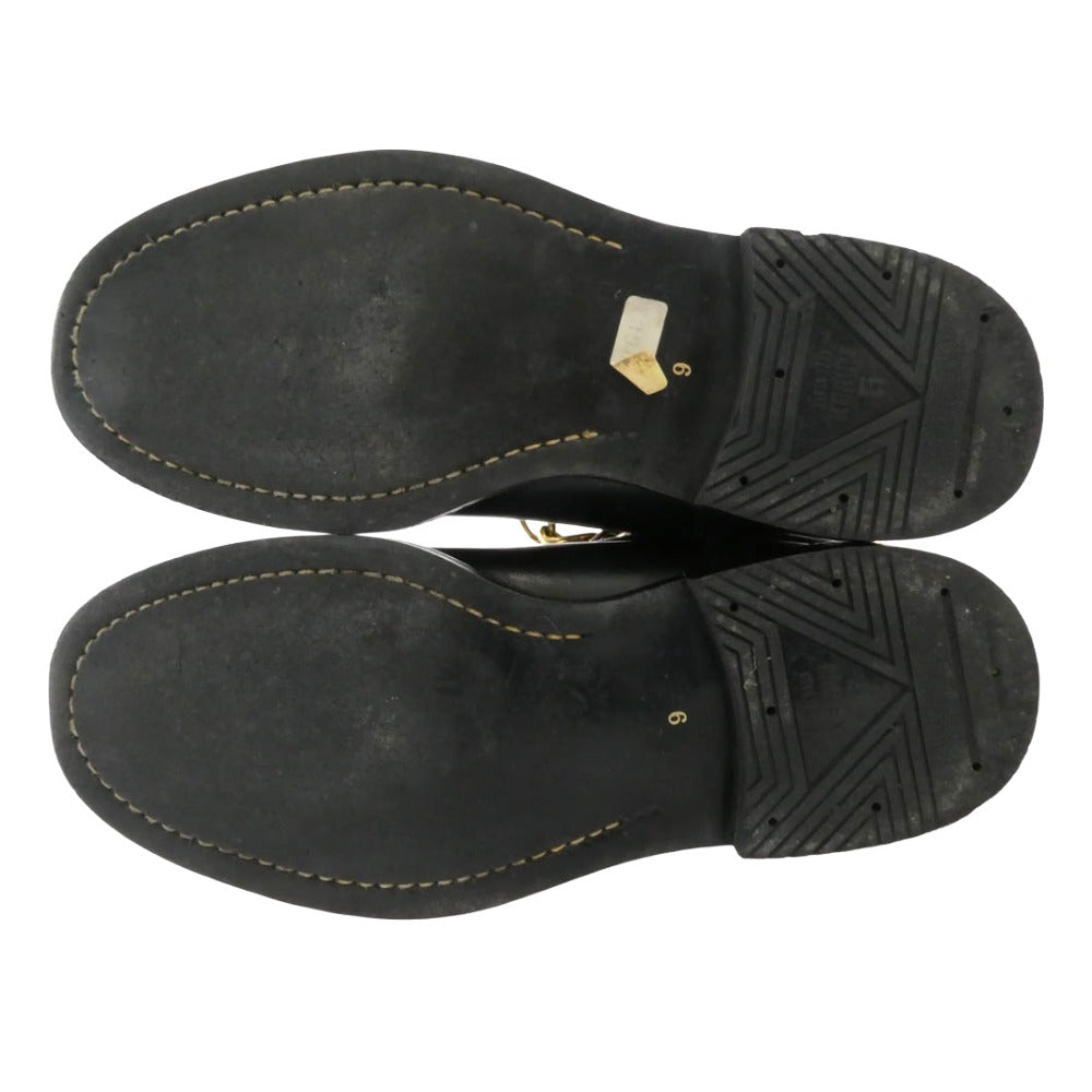 EVISU エヴィス evisya tailor ローパー ブーツ ブラック系 9【中古】