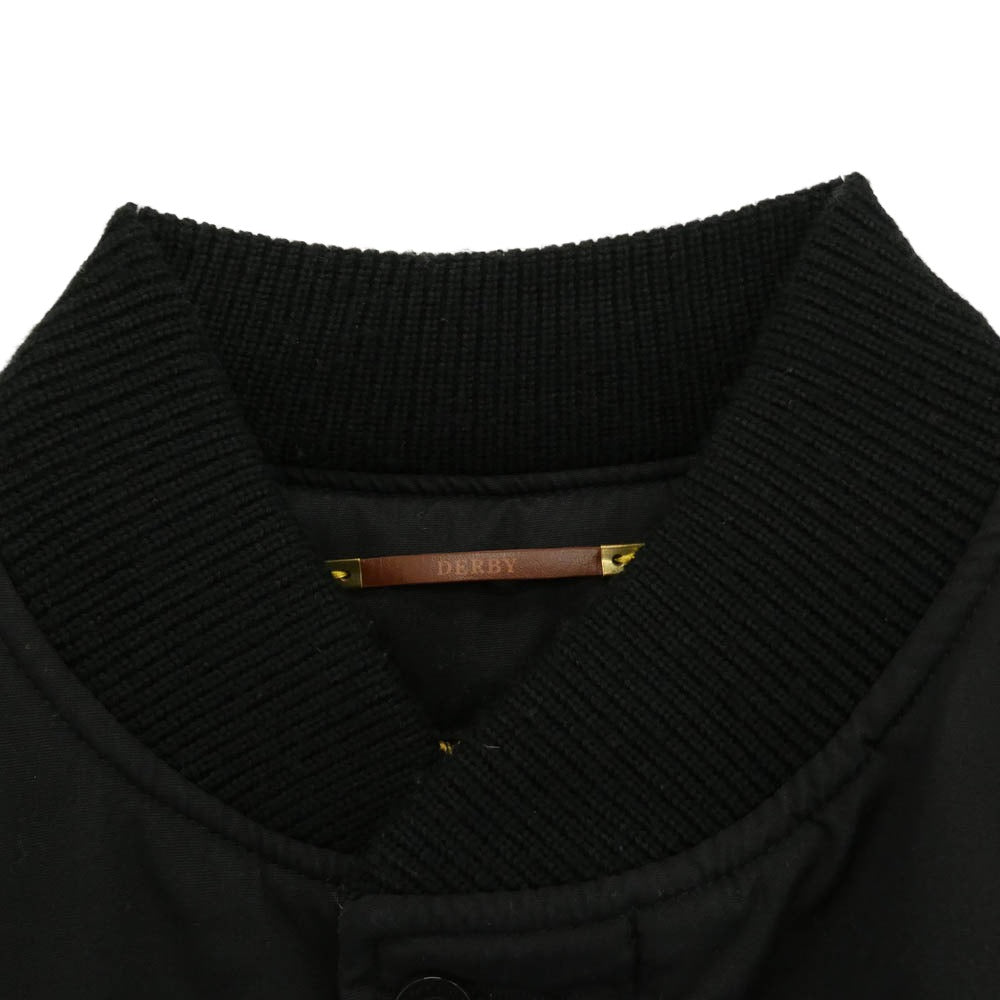 ダービーオブサンフランシスコ CLASSIC DERBY JACKET クラシック ダービージャケット ブラック系 L【美品】【中古】