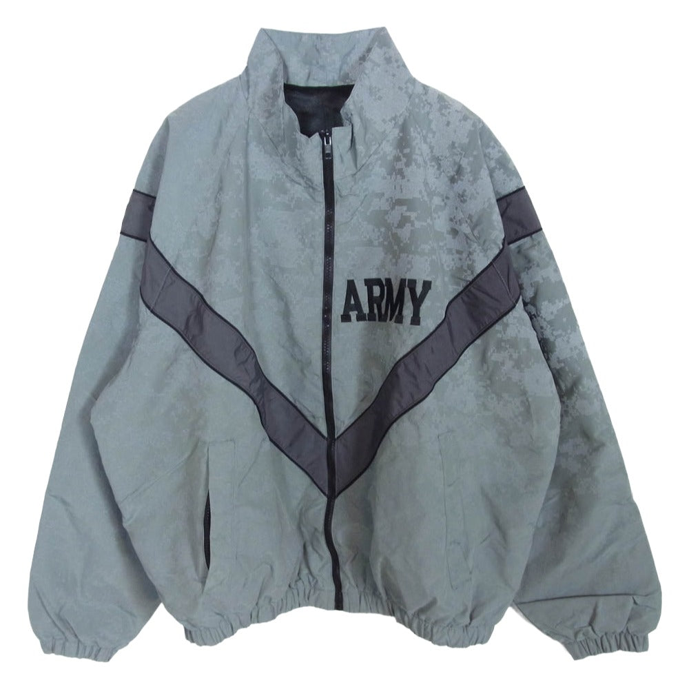 ヴィンテージ US Army ユーエスアーミー IPFU トレーニング ナイロン ジャケット グレー系 M【中古】