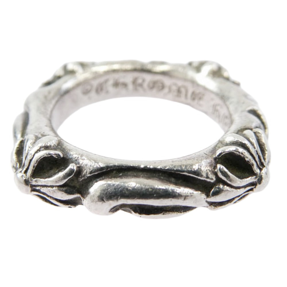 CHROME HEARTS クロムハーツ（原本無） SBT BAND バンド リング シルバー系 10.5号【中古】