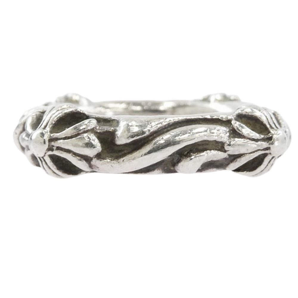 CHROME HEARTS クロムハーツ（原本無） SBT BAND バンド リング シルバー系 10.5号【中古】