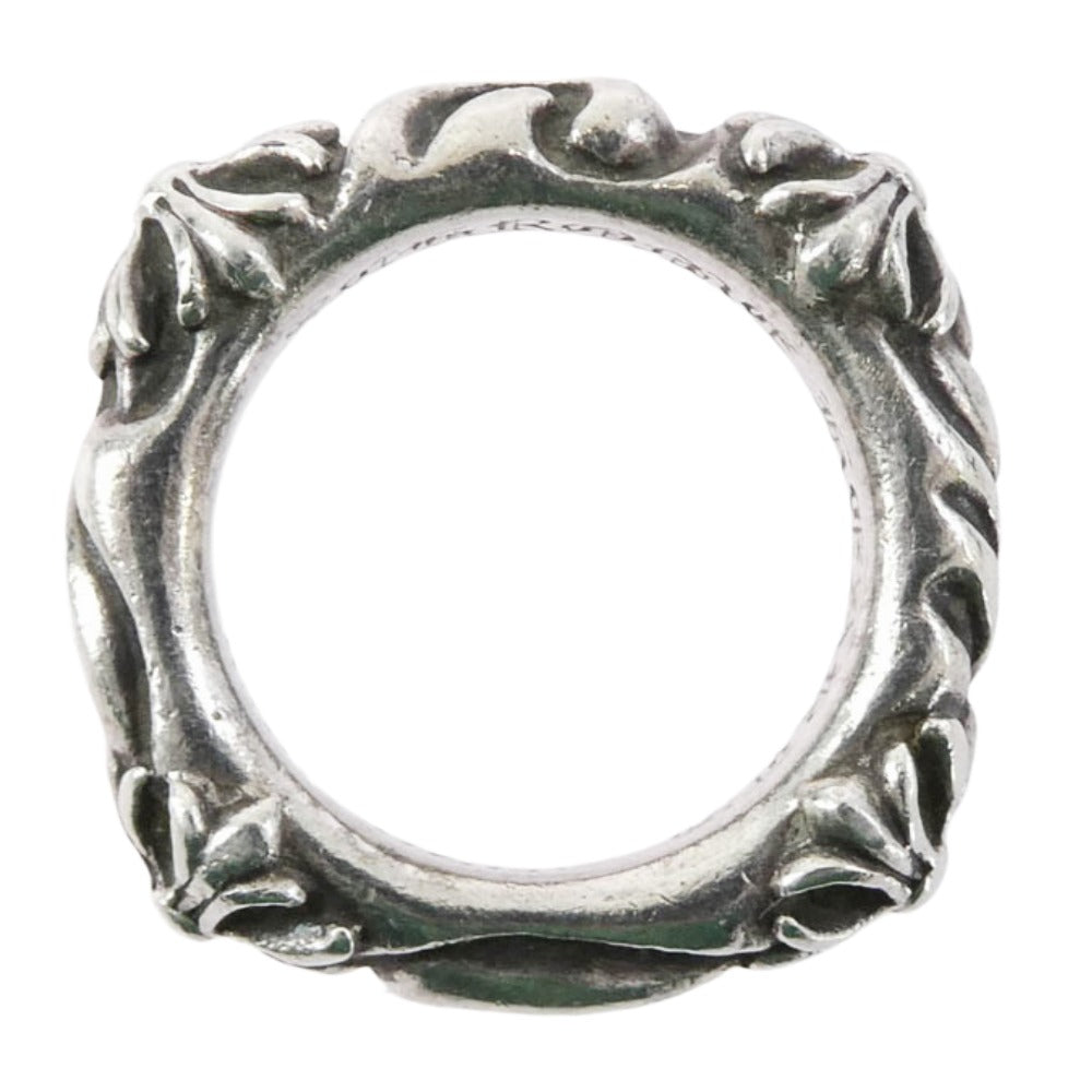 CHROME HEARTS クロムハーツ（原本無） SBT BAND バンド リング シルバー系 10.5号【中古】