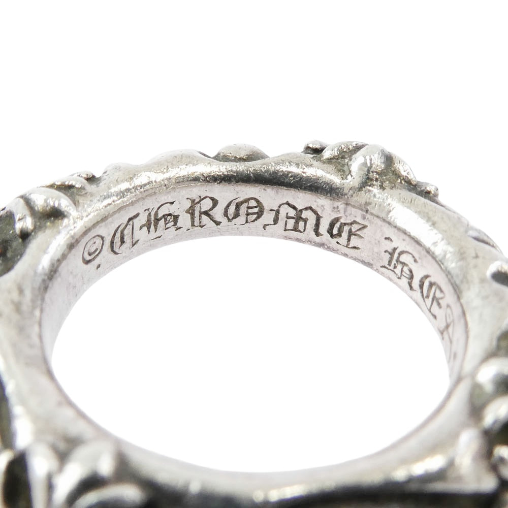CHROME HEARTS クロムハーツ（原本無） SBT BAND バンド リング シルバー系 10.5号【中古】